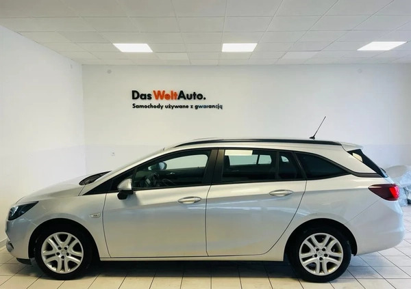 Opel Astra cena 48500 przebieg: 90719, rok produkcji 2020 z Jaraczewo małe 529